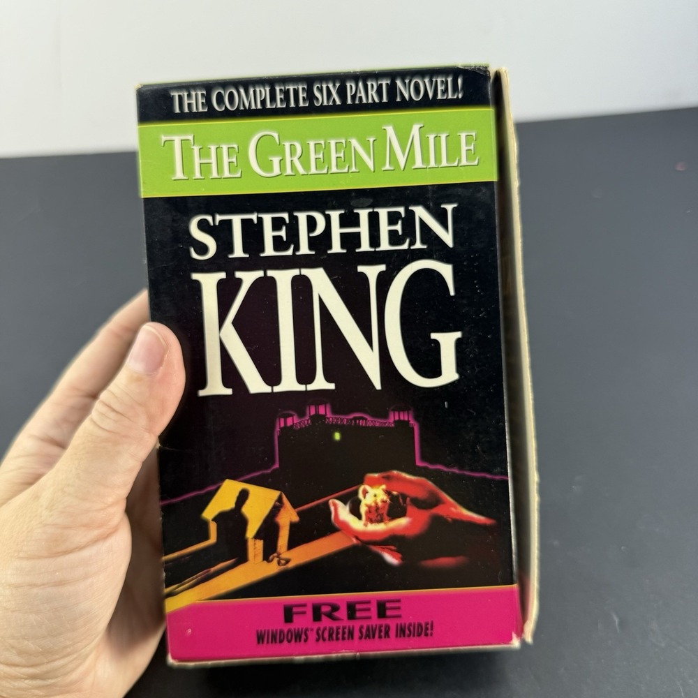 Stephen King The Green Mile Complete 6-Part Paperback Box Set Signet 1996